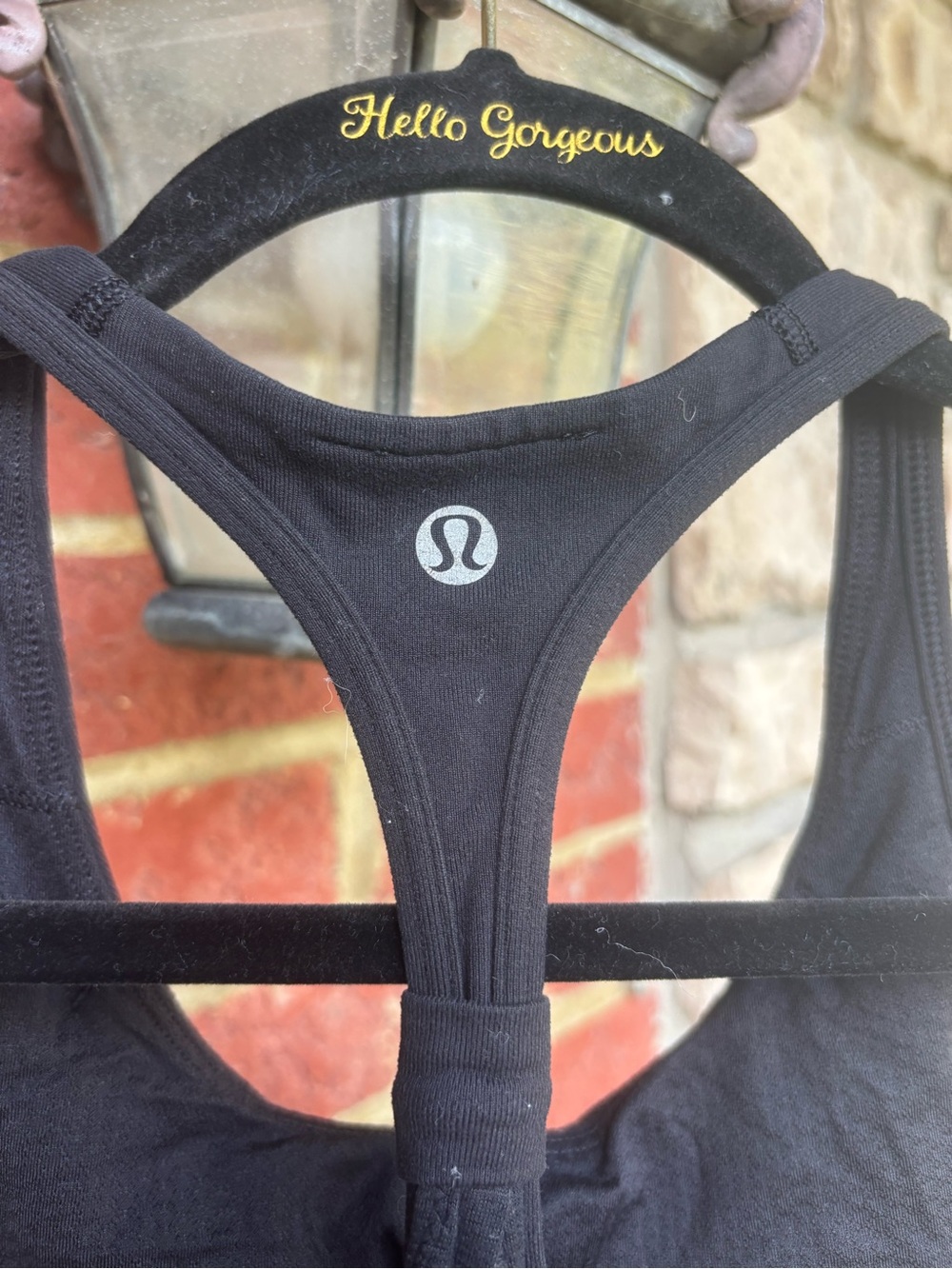 lululemon athletica Black Racerback Athletic Tank - Picture 3 of 3